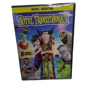 NEW Hotel Transylvania 3 DVD + digital with‎ 2 mini movies sealed PG